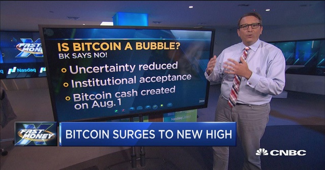 Tin tức bitcoin trên đài CNBC