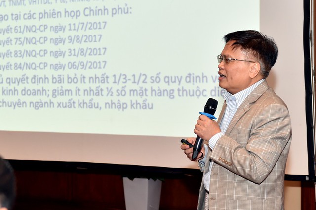  TS Nguyễn Đình Cung phát biểu tại hội thảo. - Ảnh: VGP/Nhật Bắc