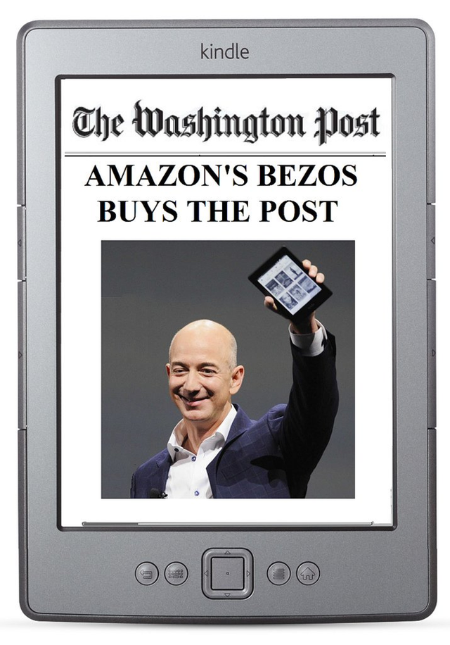 Bezos mua lại tờ Washington Post với giá 250 triệu USD.