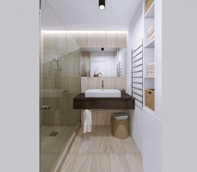  Khu WC sạch thoáng và được thiết kế riêng biệt hoàn toàn cạnh nhà tắm. 
