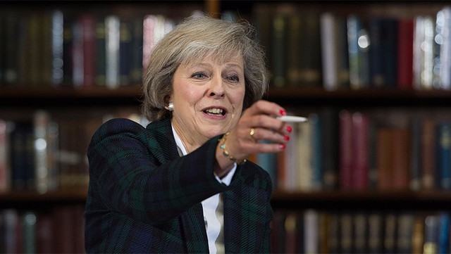 Thủ tướng Anh Theresa May.