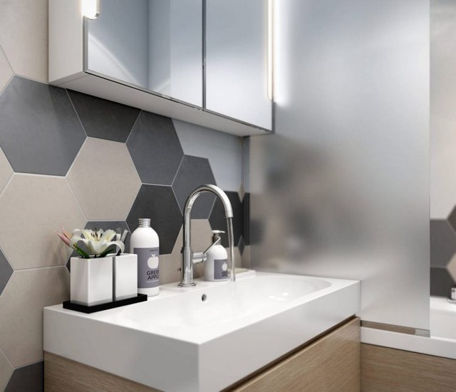 
Toàn bộ phòng tắm được trang trí màu sắc đơn giản, lựa chọn nội thất, vật dụng cần thiết giúp cho không gian thư giãn thêm thoáng và tiện dụng.

 
