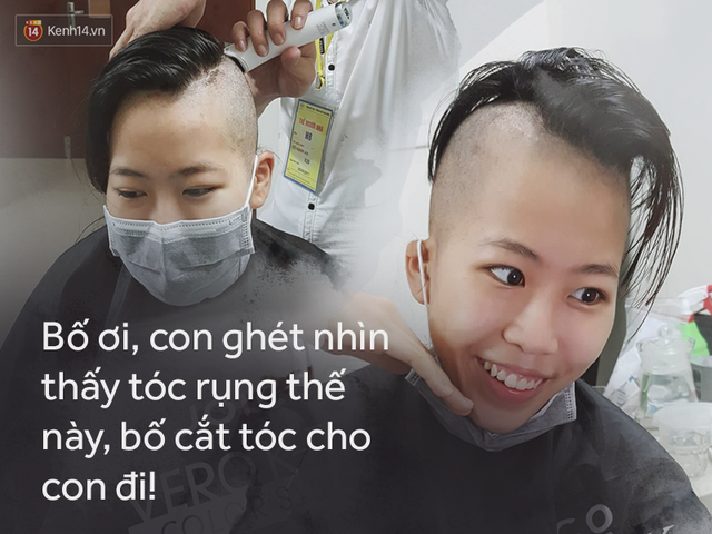 
An muốn cắt tóc. Cô bạn không chịu nổi khi thấy tóc mình rụng ngày một nhiều.
