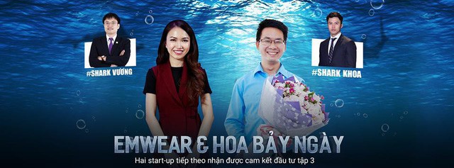 
Đây là tập khá gây tranh cãi. 2 Startup gọi vốn thành công là Startup thời trang mặc nhà cho phụ nữ Emwear (Shark Vương xuống tiền 2 tỷ đồng dù Founder chỉ gọi 1 tỷ); và Hoa 7 ngày (Shark Khoa đầu tư 1,4 tỷ đồng, đổi lại 35% cổ phần).
