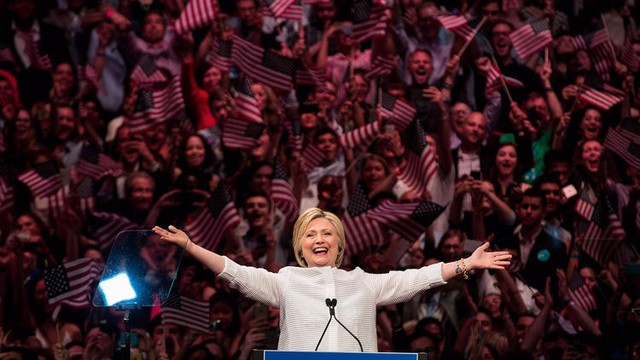 Hillary Clinton từng là hy vọng về một nữ tổng thống đầu tiên của nước Mỹ (Nguồn: Getty Images).