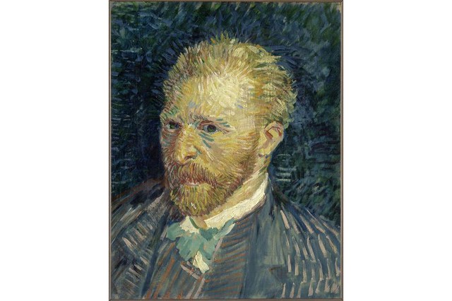 
Mượn từ bảo tàng Musée dOrsay: Chân dung tự họa của Vincent Van Gogh, 1887
