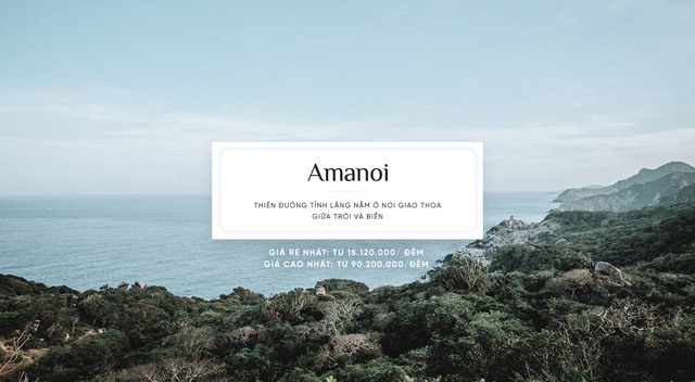 Amanoi Resort do tập đoàn Amanresort đầu tư là resort 6 sao đầu tiên của Việt Nam. Nơi đây cũng là 1 trong số 33 khách sạn mới tốt nhất thế giới năm 2014 do tạp chí Condé Nast Traveler danh tiếng bình chọn. Đồng thời, là nơi có những biệt thự cao cấp với mức giá lên tới gần 100 triệu đồng/đêm, hoặc ít nhất là gần 16 triệu/ đêm.