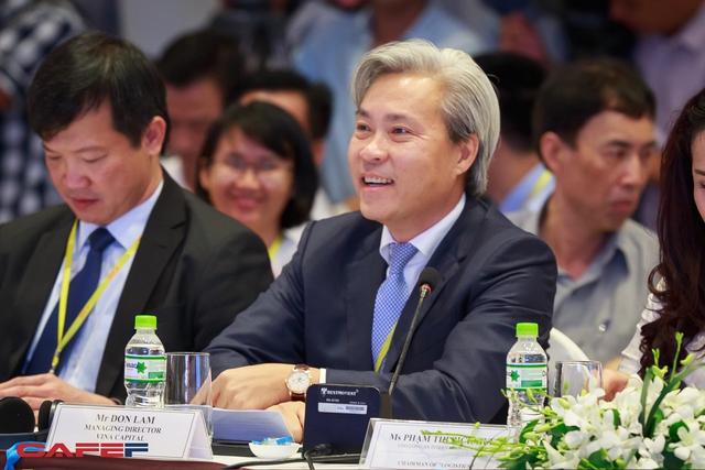
Một gương mặt quen thuộc của các diễn đàn kinh tế - ông Don Lam, CEO VinaCapital. Doanh nhân này đại diện cho khu vực tư nhân tham gia đối thoại Chương trình hành động của khu vực tư nhân từ Nghị quyết Trung ương 5.
