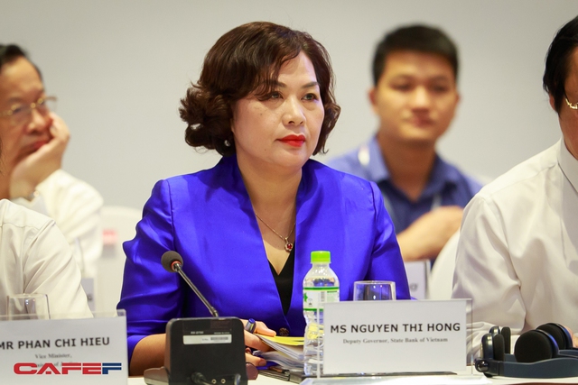 
Ở hội nghị này, đại diện Ngân hàng Nhà nước tham dự là bà Nguyễn Thị Hồng – Phó Thống đốc.
