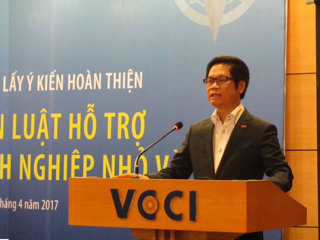 
Ông Vũ Tiến Lộc: “Dự thảo Luật hỗ trợ DNNVV đã quá tham vọng nên dẫn tới thất vọng”.
