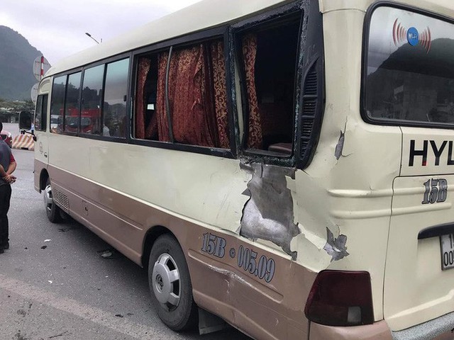  [NÓNG] 4 ô tô đâm liên hoàn ở Quảng Ninh khiến 4 người thương vong - Ảnh 3.