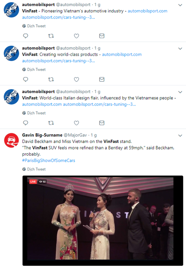 VinFast lọt Top Trending của Twitter ngay khi trình diễn, dân tình quốc tế bình luận ầm ầm không kém người Việt - Ảnh 2.