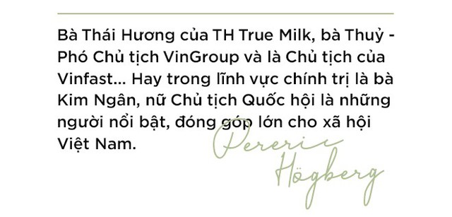 Đại sứ Thuỵ Điển: Đàn ông Việt nên có sự chia sẻ việc gia đình, đặc biệt là trách nhiệm nuôi dạy con! - Ảnh 3.