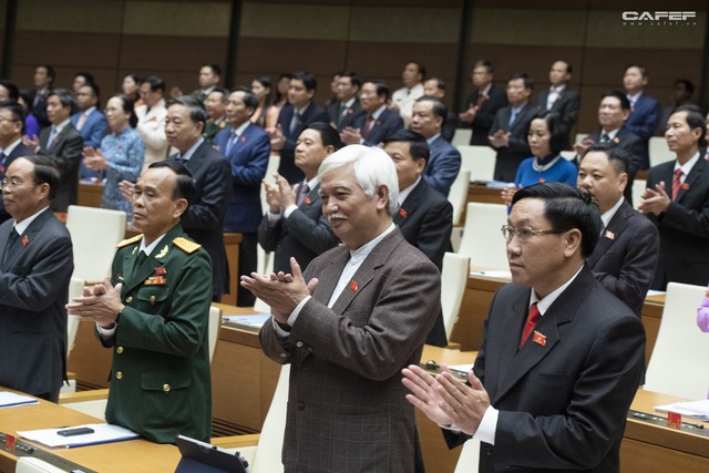 Những hình ảnh ấn tượng trong Lễ tuyên thệ nhậm chức của Chủ tịch nước Nguyễn Phú Trọng - Ảnh 8.