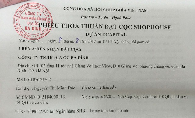 Truy nã giám đốc lừa bán shophouse tại dự án D’Capitale Trần Duy Hưng - Ảnh 1.