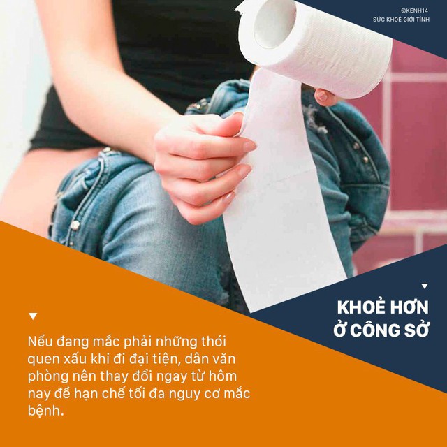 Dân văn phòng rất dễ mắc bệnh trĩ nếu cứ vô tư làm 5 điều sau - Ảnh 2.