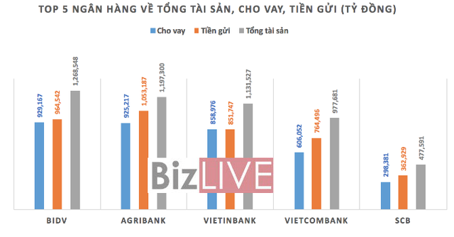 Top 5 tổ chức tài chính Việt là ai?