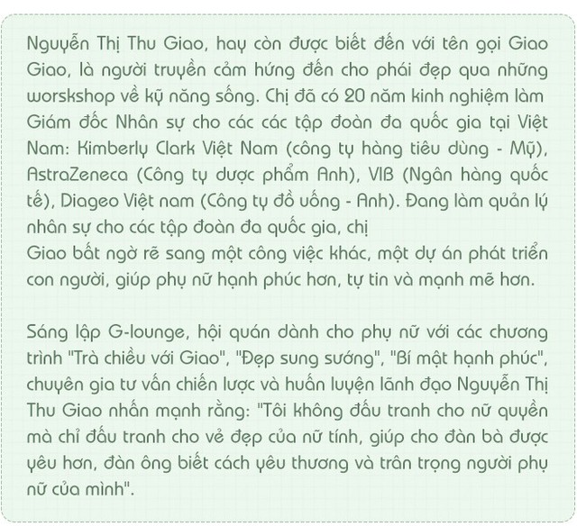 Giao Giao - Chuyên gia về phong cách sống kể chuyện khổ của phụ nữ và đàn bà tuổi 30 - Ảnh 1.