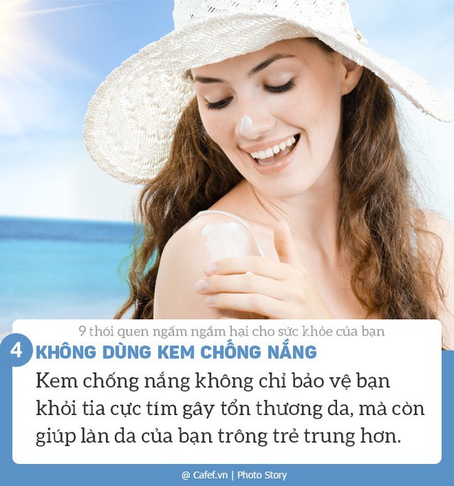 9 thói quen ngấm ngầm hại cho sức khỏe của bạn - Ảnh 4.