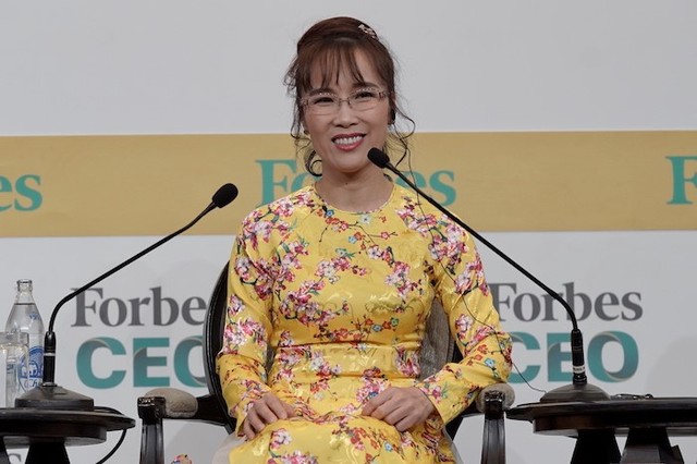 Trên diễn đàn quốc tế, nữ tỷ phú Việt nói gì với 400 CEO và nhà lãnh đạo toàn cầu - Ảnh 2.