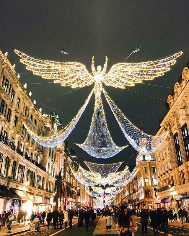 Những khoảnh khắc giao mùa ở London: Cả thành phố được trang hoàng lộng lẫy cho mùa Giáng sinh đang đến - Ảnh 4.