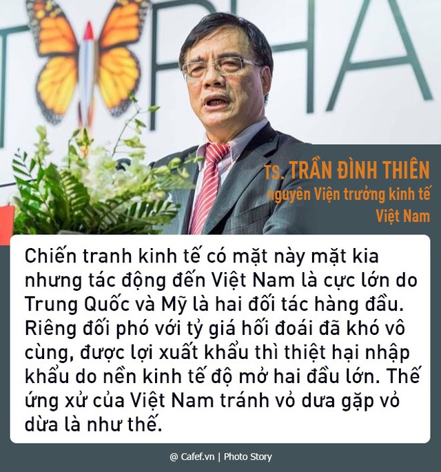 TS. Trần Đình Thiên: Chiến tranh thương mại có thể khiến Việt Nam ở thế tránh vỏ dưa gặp vỏ dừa  - Ảnh 1.