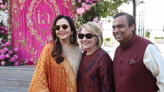 Đám cưới rich kid giàu nhất Ấn Độ: Dàn khách mời siêu khủng từ Hillary Clinton đến Beyonce đều có mặt - Ảnh 1.