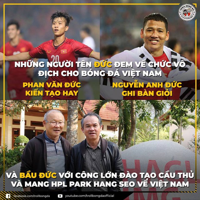 Việt Nam vô địch AFF Cup 2018, hàng ngàn người hâm mộ gửi lời tri ân đến bầu Đức - Ảnh 2.