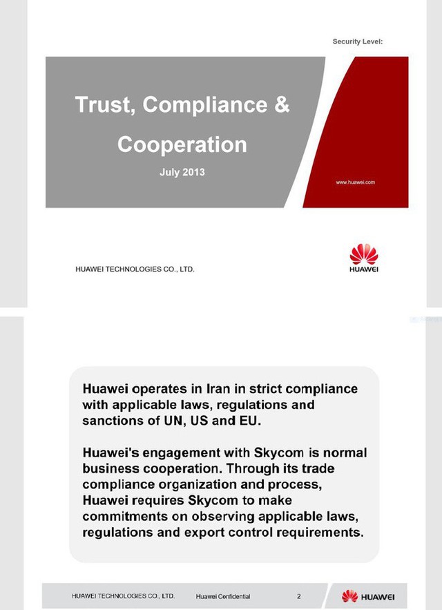 Mỹ công bố tài liệu mật, tuyên bố chắc như đinh đóng cột CFO Huawei có tội - Ảnh 1.