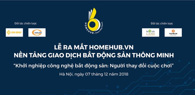 HomeHub – Nền tảng công nghệ thông minh về bất động sản chính thức ra mắt, được ngay các nhà phát triển bất động sản hàng đầu Việt Nam hợp tác chiến lược - Ảnh 1.