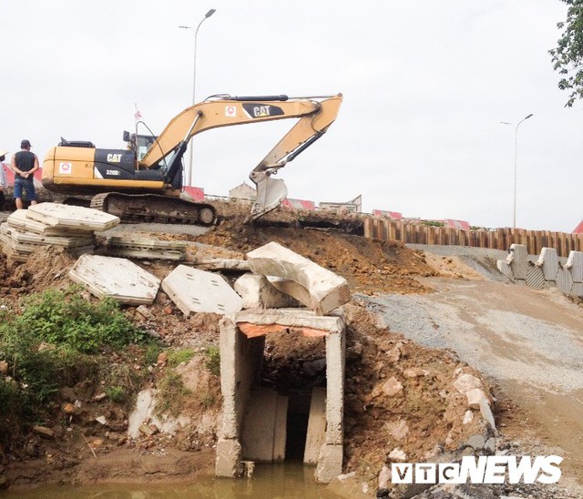 Ảnh: Dự án cao tốc 6 làn xe Pháp Vân - Cầu Giẽ thi công chậm như rùa bò - Ảnh 9.