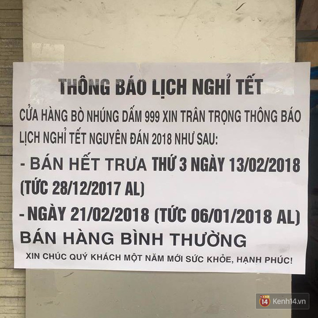 Lịch mở cửa Tết của hàng quán bình dân ở Hà Nội: các hàng nổi tiếng nghỉ rất lâu - Ảnh 18.