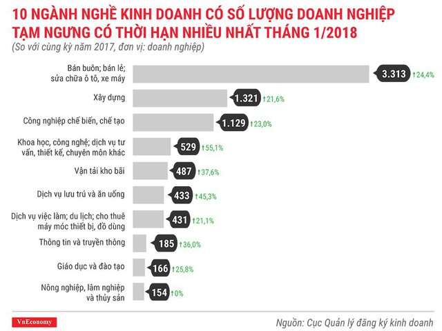 Toàn cảnh bức tranh thành lập doanh nghiệp tháng 1/2018 - Ảnh 10.