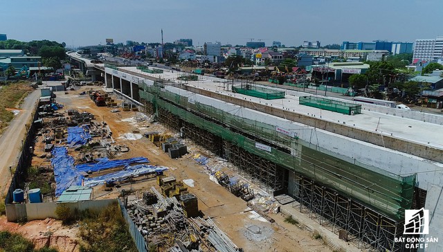 Toàn cảnh 20km tuyến đường sắt metro số 1 Bến Thành - Suối Tiên đang dần thành hình - Ảnh 11.