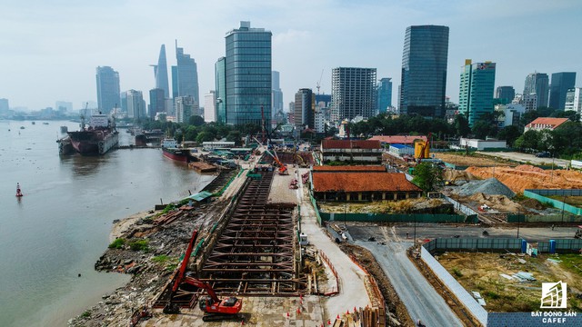 Toàn cảnh 20km tuyến đường sắt metro số 1 Bến Thành - Suối Tiên đang dần thành hình - Ảnh 4.