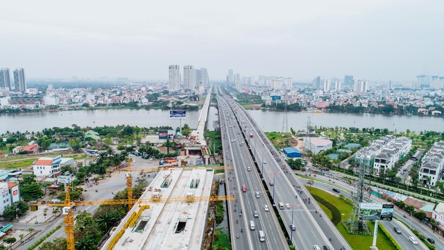 Toàn cảnh 20km tuyến đường sắt metro số 1 Bến Thành - Suối Tiên đang dần thành hình - Ảnh 13.