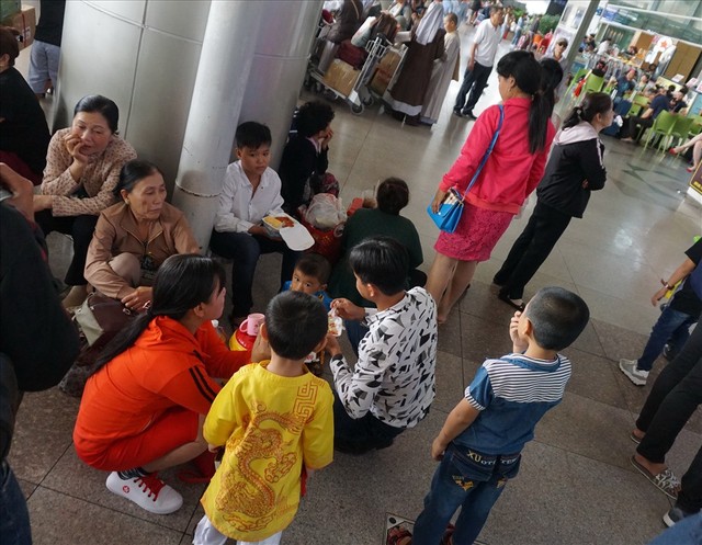 Sân bay Tân Sơn Nhất quá tải vì người đi đón Việt kiều - Ảnh 10.