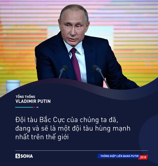  TĐLB của ông Putin: Hạm đội Bắc Cực của Nga sẽ là đội tàu hùng mạnh nhất trên thế giới - Ảnh 5.