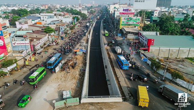 Toàn cảnh hầm chui nút giao 3 tầng lớn nhất Tp.HCM hơn 500 tỷ vừa thông xe  - Ảnh 6.