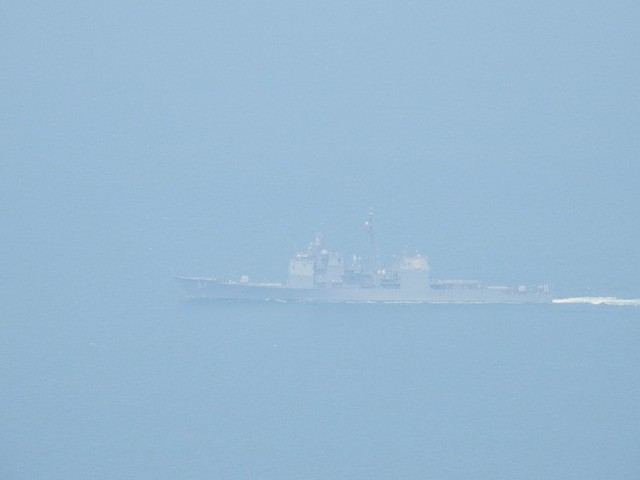  [CẬP NHẬT]: Sau tàu sân bay, tàu tuần dương Mỹ cũng đang tiến vào vịnh Đà Nẵng - Ảnh 6.
