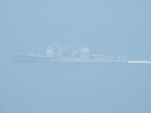  [CẬP NHẬT]: Sau tàu sân bay, tàu tuần dương Mỹ cũng đang tiến vào vịnh Đà Nẵng - Ảnh 7.
