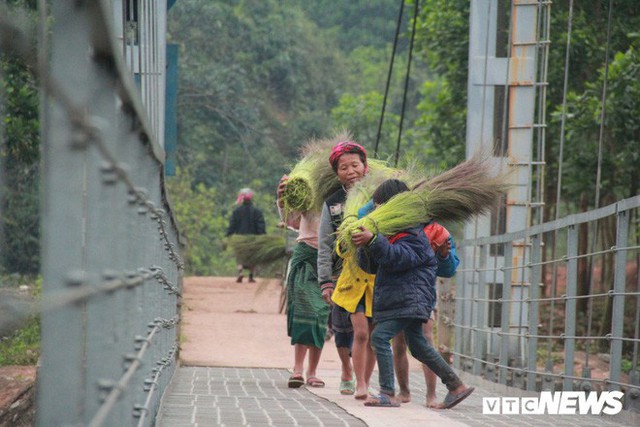Ảnh: Trẻ em vùng núi Quảng Bình chân trần kéo nhau lên rừng hái lộc trời - Ảnh 5.