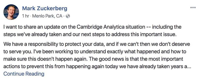 CEO Mark Zuckerberg và 3 lần xin lỗi về bảo mật dữ liệu người dùng Facebook - Ảnh 3.