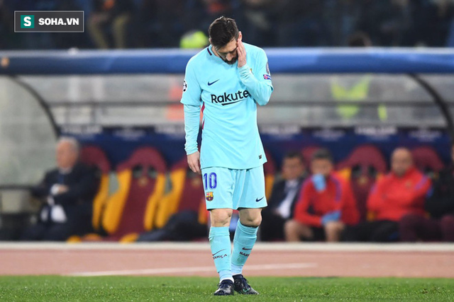 Barca thua sốc: Đằng sau khuôn mặt đau khổ là nỗi cô đơn vô tận của Messi - Ảnh 1.