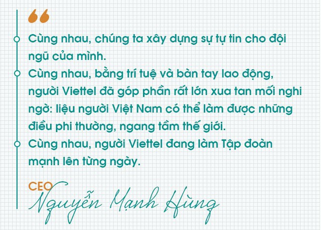 CEO Viettel Nguyễn Mạnh Hùng: “Chỉ cần trả lời đúng câu hỏi này, từng ngày của bạn sẽ luôn hạnh phúc” - Ảnh 9.