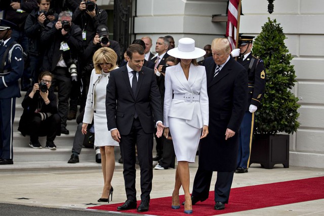 [Chùm ảnh] Quan hệ ấm áp của Tổng thống Pháp - Mỹ - Ảnh 5.