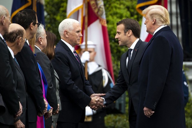 [Chùm ảnh] Quan hệ ấm áp của Tổng thống Pháp - Mỹ - Ảnh 8.