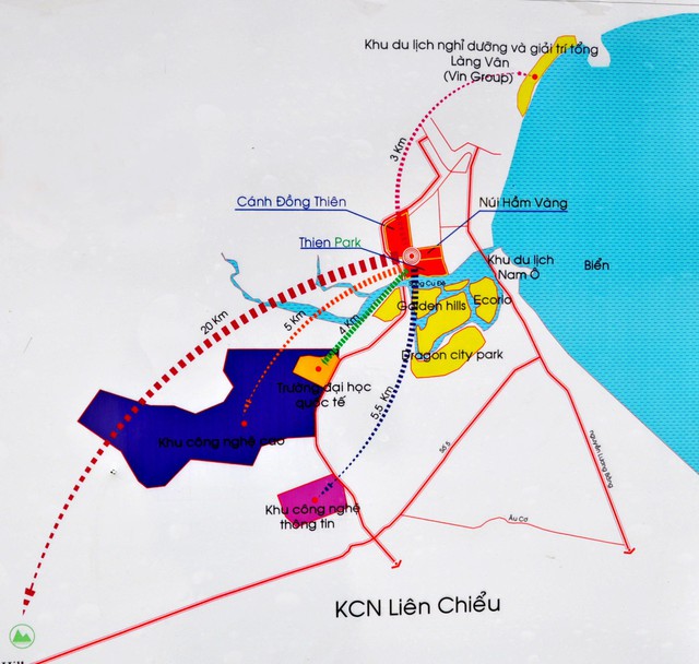 Ngân hàng An Bình thu giữ 4 BĐS lớn tại dự án Thien Park Đà Nẵng để thu nợ - Ảnh 1.