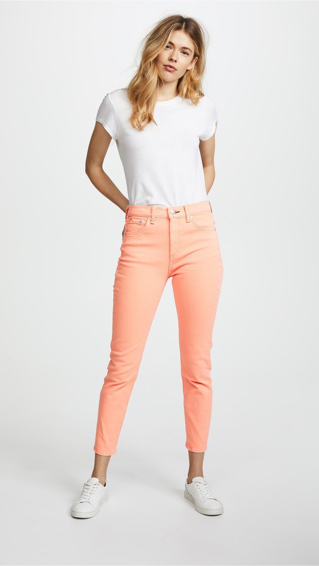 Zara cùng loạt thương hiệu khác lăng xê nhiệt tình mẫu quần jeans sắc màu trong hè này - Ảnh 11.
