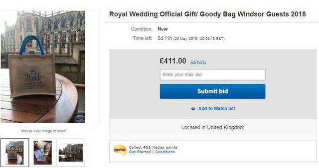Bên trong túi quà cưới Hoàng gia Anh có gì đặc biệt mà lại được rao bán trên mạng với giá hơn 650 triệu đồng? - Ảnh 6.